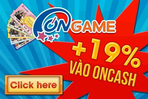 Thẻ Oncash mang lại nhiều lợi ích cho người chơi game Ongame vn